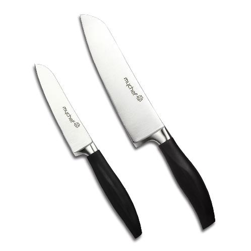full image Platinum Kitchen Knife Set 2