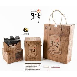 Barbecue Camping Supplies Long lasting Fire Oakwood Firewood Morak Charcoal Set