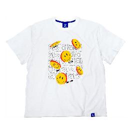 [teenytiger] Korean smile short sleeve T-shirts(Standard fit) White