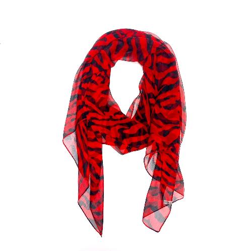 full image yoryo silk  print scarf